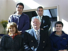 Jack Spicer mit Familie