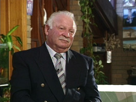 Miniatur Jack Spicer beim Shoah-Foundation-Interview