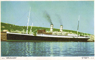 Miniatur S. S. Jerusalem